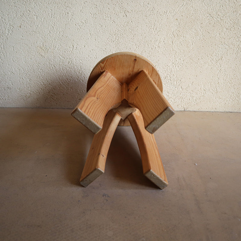 Handmade Pine Stool
