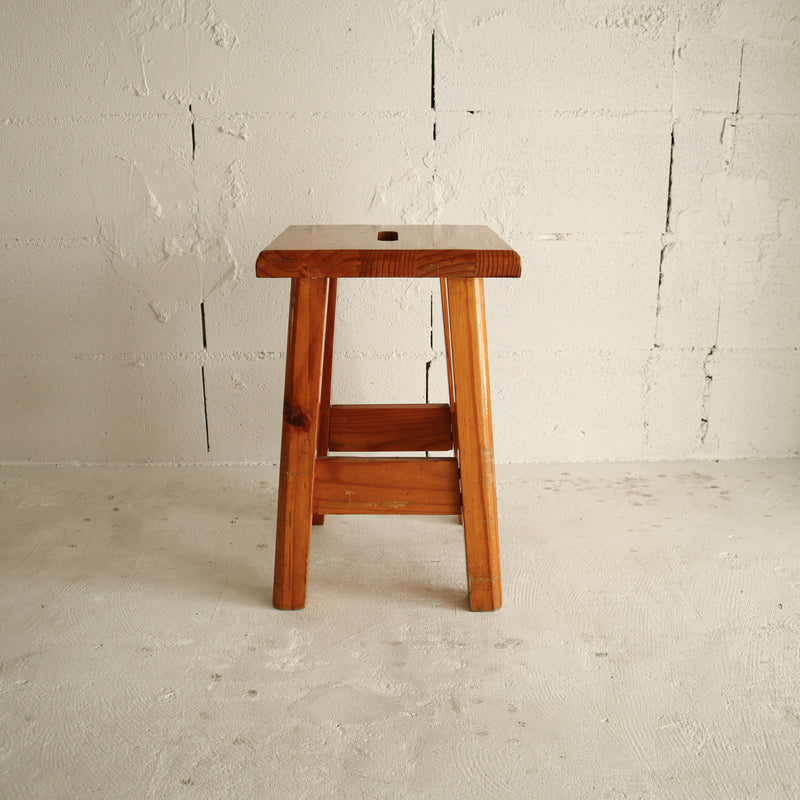 French Pine Stool