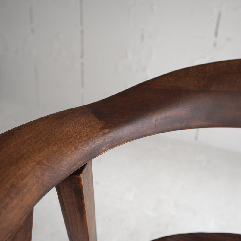 HOLD Japanese Modern Solid Wood Armchair / Andigo 杏詩木 #1