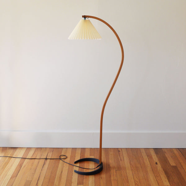 Danish Modern Caprani Bentwood Teak Floor Lamp