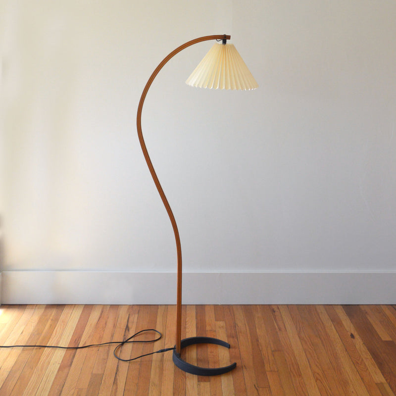 Danish Modern Caprani Bentwood Teak Floor Lamp