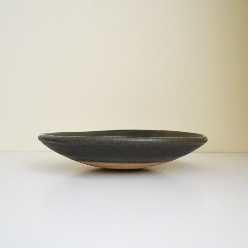 George Roby Handmade Balanced Green Decorative Serving Bowl