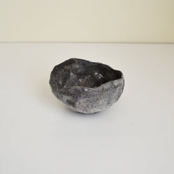 George Roby Handcrafted Freeform Grey Abstract Bowl