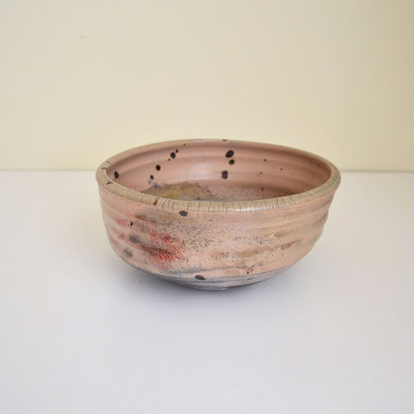 George Roby Large Muted Pink Spotted Bowl