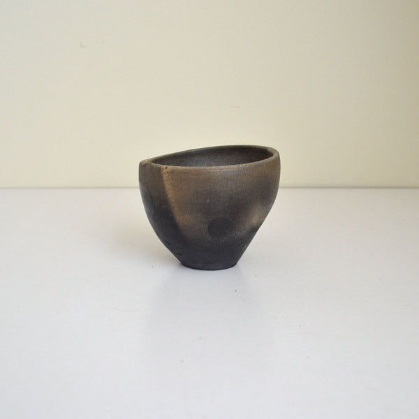 George Roby Asymmetrical Dark Beige Bowl