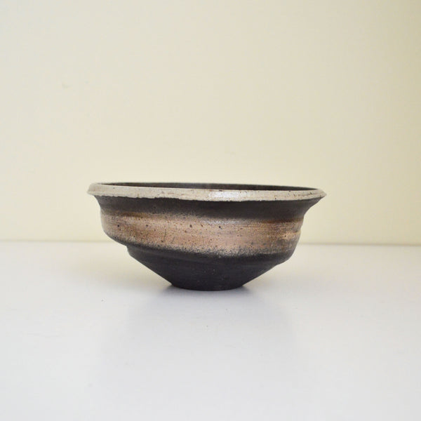 George Roby Handcrafted Asymmetrical Gray Bowl