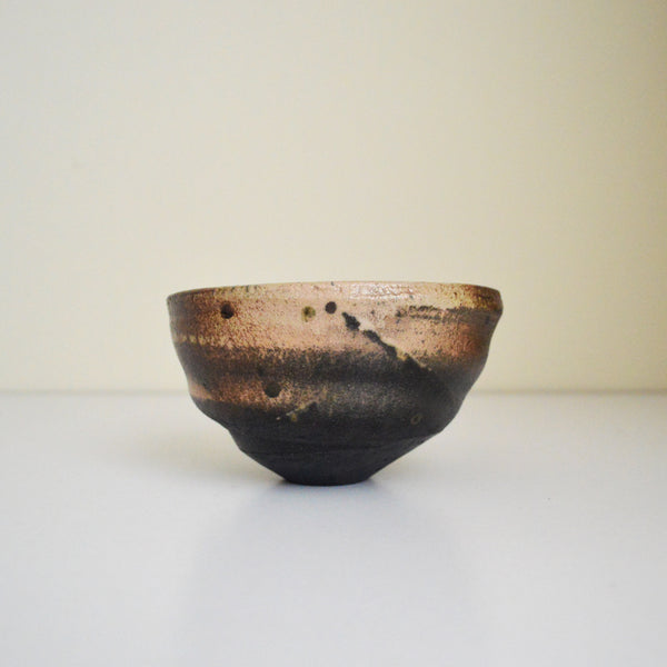 George Roby Handmade Charcoal Grey and Burnt Beige Bowl