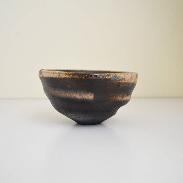 George Roby Handmade Charcoal Grey and Burnt Beige Bowl