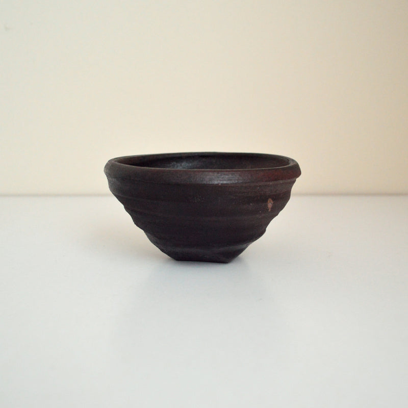 George Roby Small Black and Smoky Grey Bowl