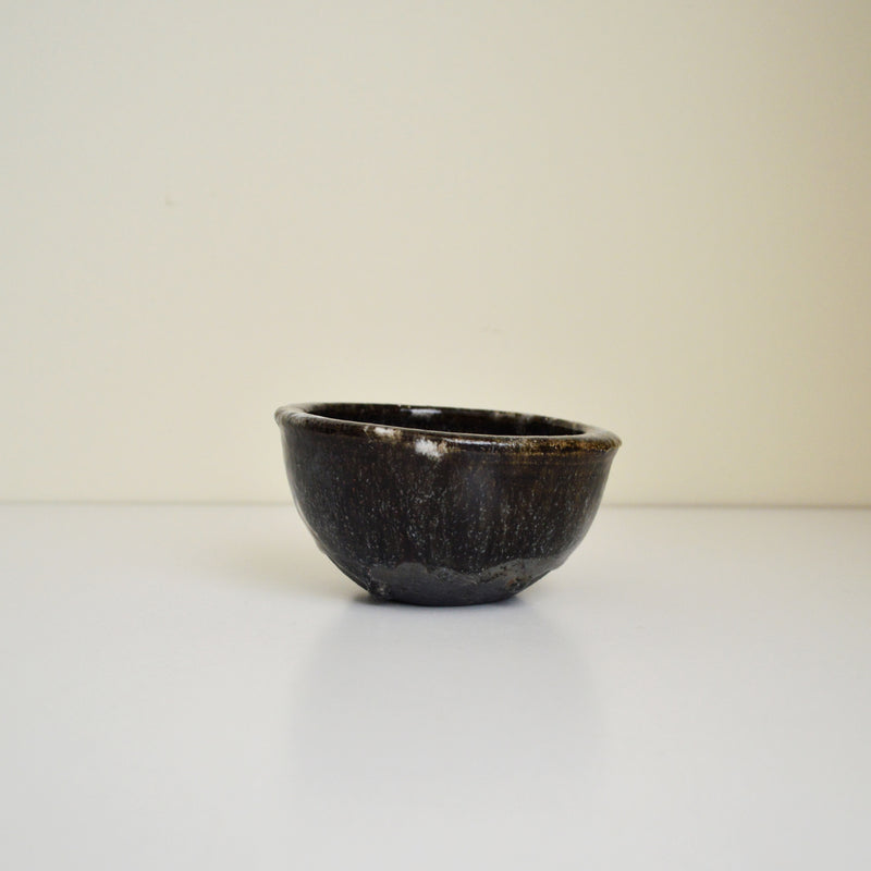 George Roby Dark Brown and Sheer Pale Glazed Bowl