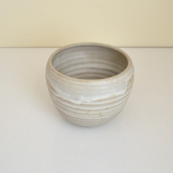 Cheryl Glaser White and Beige Handmade Pottery