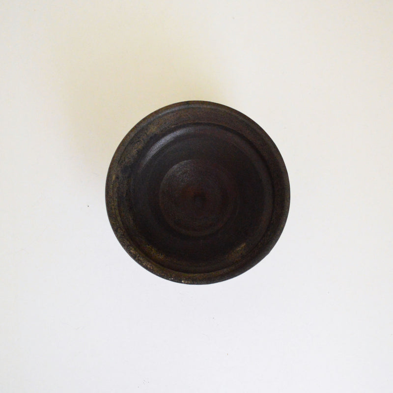 George Roby Small Matte Black Hand-turned Bowl