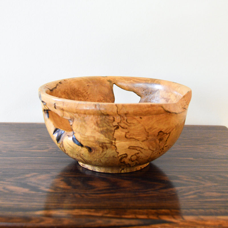 Vintage Studio Craft Burl Wood Bowl