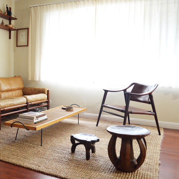 Rastad and Relling Bambi lounge chair in Mid Century Modern living room