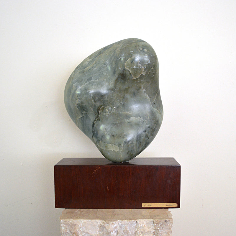 "Torso" soapstone sculpture front view
