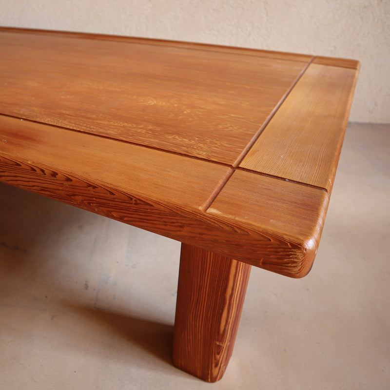 Vintage Yakusugi Wood Low Table