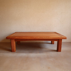Vintage Yakusugi Wood Low Table