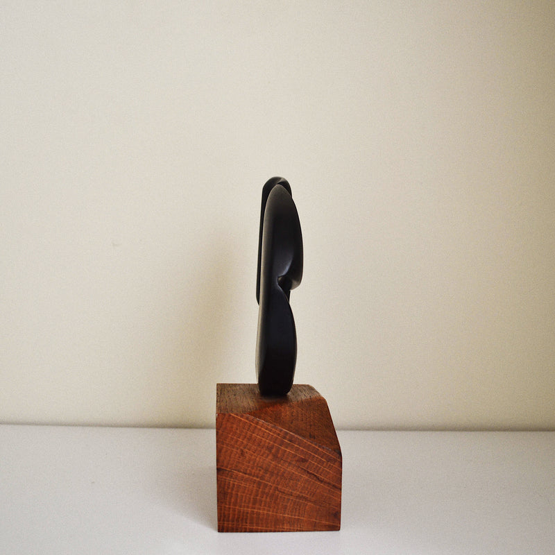 E. Koch - Abstract Hand Carved Stone Sculpture