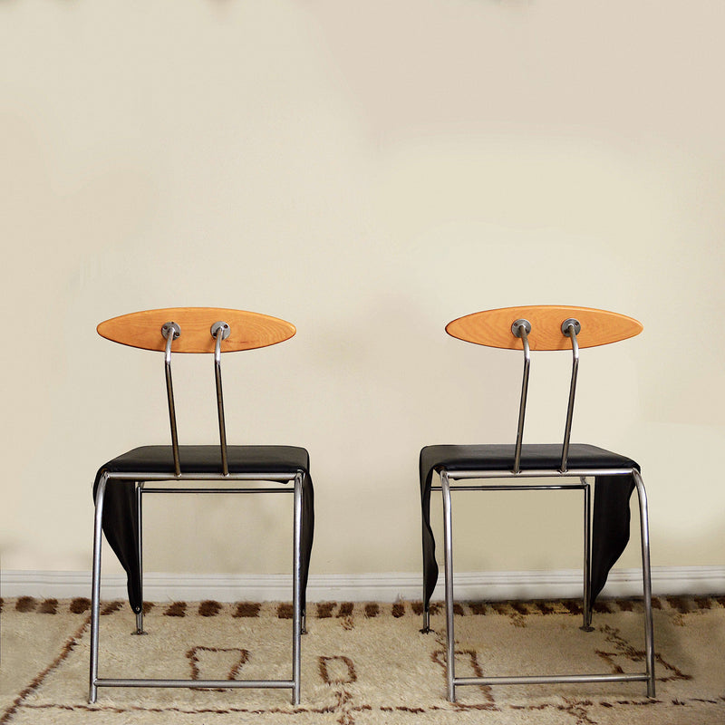 Pair of Massimo Iosa Ghini Chairs for Moroso