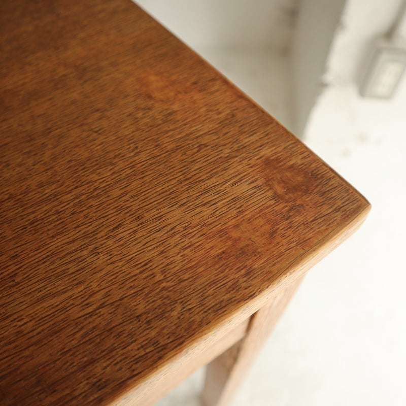 Vintage Solid Oak Desk (Made in England)