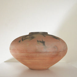 American Studio Craft terracotta vessel